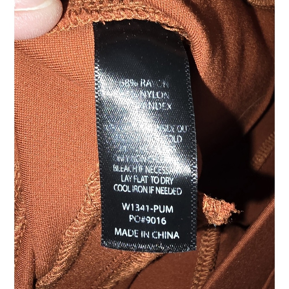Betabrand Bootcut Sailor Yoga Pants Size M 31x32 Terra Cotta Tall 70s - Picture 6 of 9